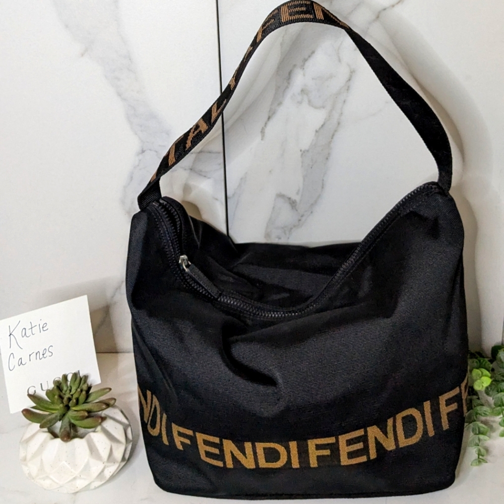Vintage Fendi hobo tote bag